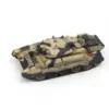 UK Camouflage Tank Model 1:72 Collectible