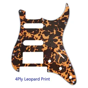 Custom Pickguard for Stratocaster HSS Models 45 S7ba847f57cda4f62bd0557f934e493417