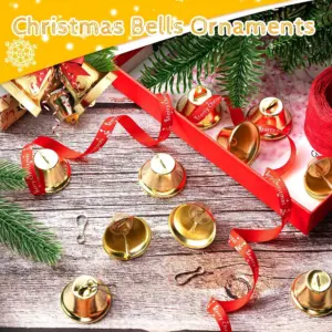 Gold Mini Jingle Bells Collection Pack 10 S7baf69d264c6420391d2cd48db600a4fH