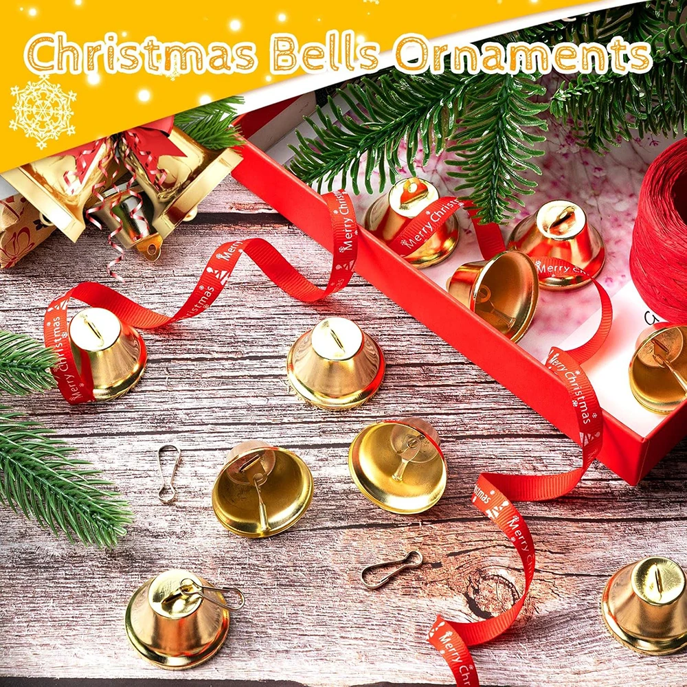 Gold Mini Jingle Bells Collection Pack 3 Gold Mini Jingle Bells Collection Pack - Image 3