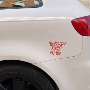 Vibrant Reflective HAHAHA Vehicle Sticker 13 S7bcdacf721ec4bc982a41ec5bf7620b99