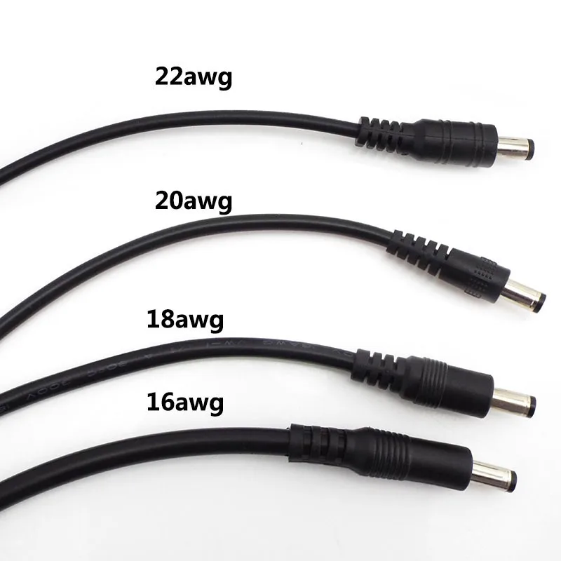 Power Supply Extension Cables Set 18cm for LED and CCTV 3 Power Supply Extension Cables Set 18cm for LED and CCTV - Image 3