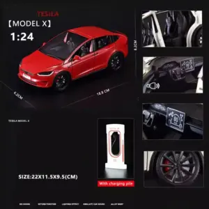 1:24 Scale X Alloy Electric Car Model 21 S7c3135af71ee45288d9ddd7d91b42f97V