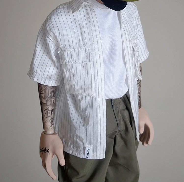 1/6 Scale Retro Flannel Shirt and Pants Set 8 1/6 Scale Retro Flannel Shirt and Pants Set - Image 8