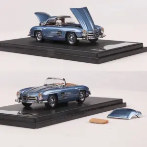 Vintage Mercedes-Benz 300SL W198 Diecast Model 1:64 scale 25 S7c4ac33e1fbb43239064604310e03f5au