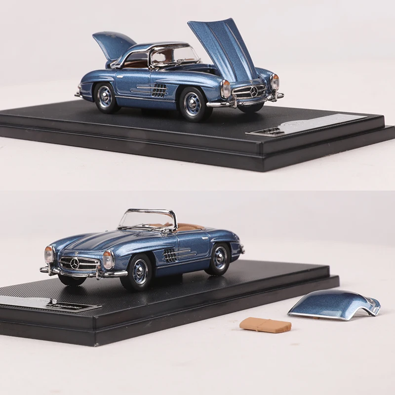 Vintage Mercedes-Benz 300SL W198 Diecast Model 1:64 scale 2 Vintage Mercedes-Benz 300SL W198 Diecast Model 1:64 scale - Image 2
