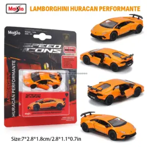 Red Ferrari SF90 1:64 Scale Die-Cast Model 18 S7c8c312c7cbf45ab894ce401d7c2e301R 2