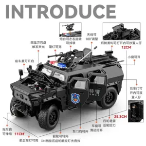 1:20 Scale Police SWAT Off-Road Diecast Vehicle 11 S7cfe23ba15ae40c782671a3b49e22f5f4