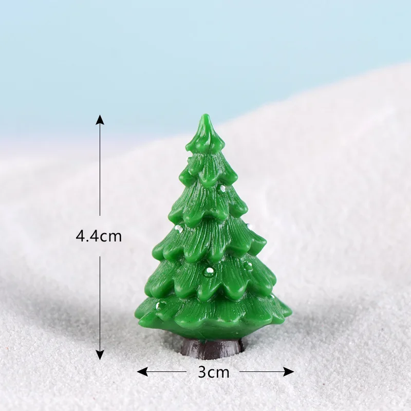Miniature Christmas Tree Landscape Ornament Set 10 Miniature Christmas Tree Landscape Ornament Set - Image 10