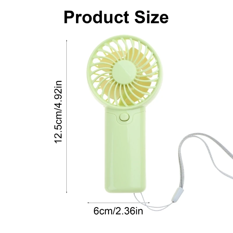 Handheld Mini Fan in Pastel Colors 6 Handheld Mini Fan in Pastel Colors - Image 6