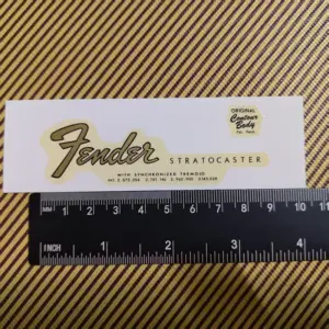 Vintage Guitar Decal Set for ST and Tele Models