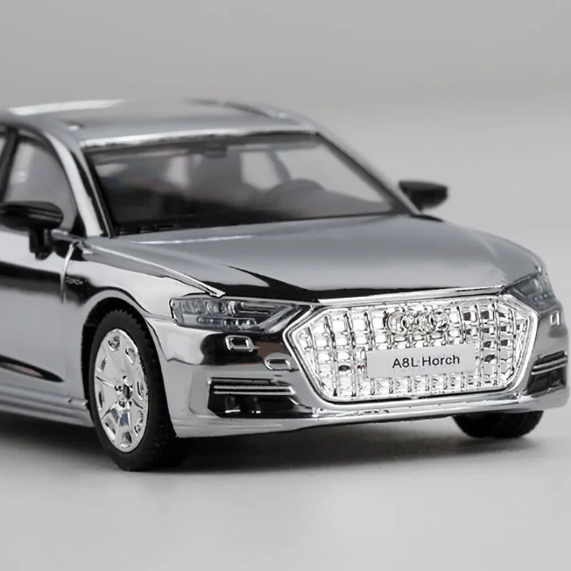 Black Audi A8L 2021 Diecast Model 1/64 Scale 4 Black Audi A8L 2021 Diecast Model 1/64 Scale - Image 4