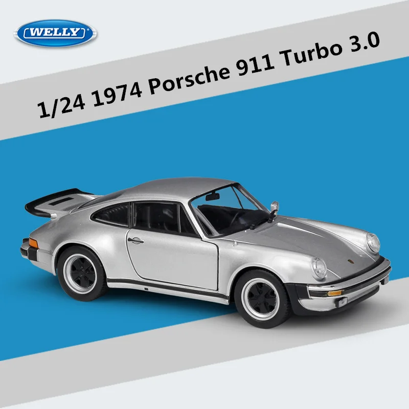 Vibrant 1:24 Porsche 911 Turbo 3.0 Diecast Model 9 Vibrant 1:24 Porsche 911 Turbo 3.0 Diecast Model - Image 9