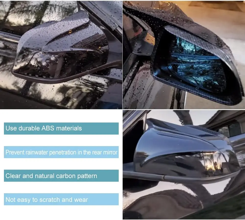 Model 3 Rearview Mirror Cover in Glossy or Carbon Fiber 5 Model 3 Rearview Mirror Cover in Glossy or Carbon Fiber - Image 5