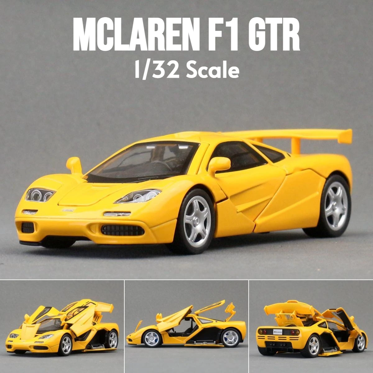 1/32 McLaren F1 GTR Diecast Model in Multiple Colors 7 1/32 McLaren F1 GTR Diecast Model in Multiple Colors - Image 7