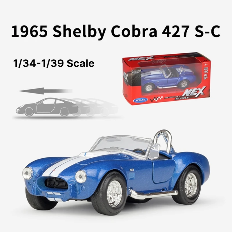 Blue Ford Shelby Cobra 427 S/C Model 2 Blue Ford Shelby Cobra 427 S/C Model - Image 2