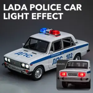 1:24 Lada Police Diecast Model for Collectors 12 S7e1e5b5c5a724b2184cf2b8dc0d4ef0cA