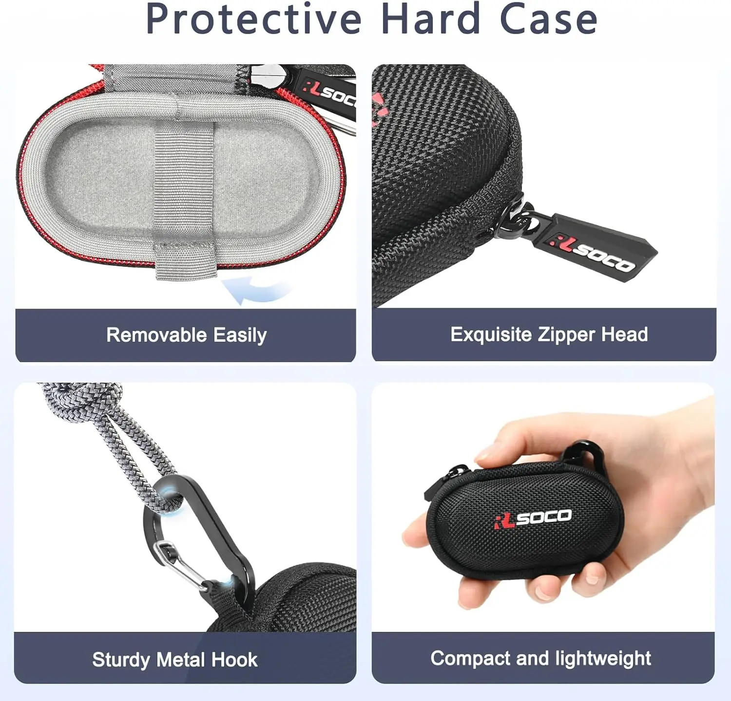 Sony Earbud Protective Case for WF-C500, WF-SP900, WF-XB700 4 Sony Earbud Protective Case for WF-C500, WF-SP900, WF-XB700 - Image 4