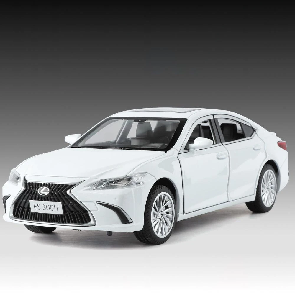 Silver Diecast Model Car 1:24 Scale for Collectors 9 Silver Diecast Model Car 1:24 Scale for Collectors - Image 9