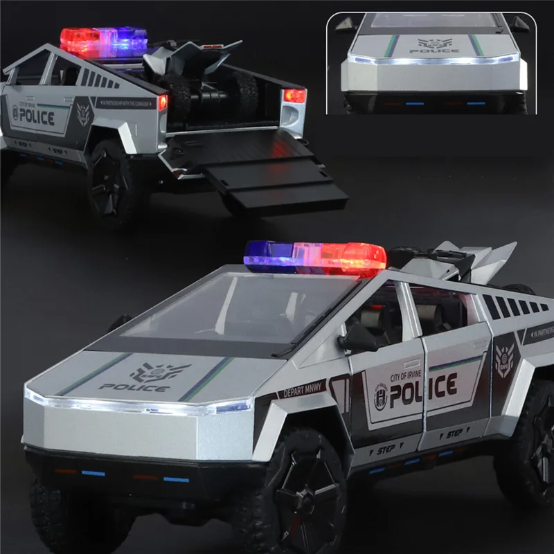 1:24 TESL Cyber truck diecast model 3 1:24 TESL Cyber truck diecast model - Image 3