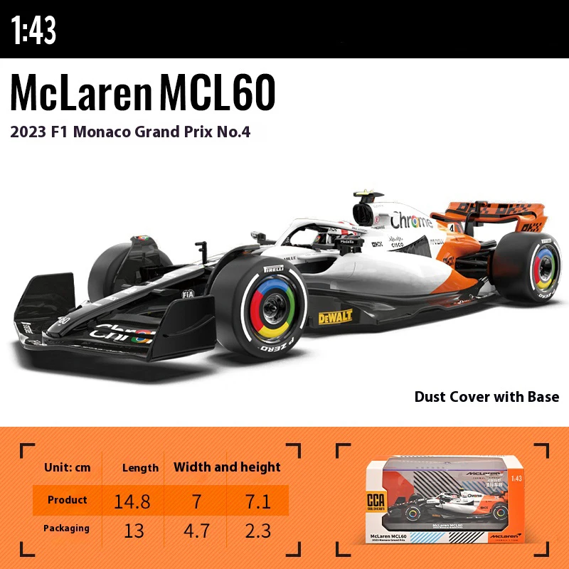 1:43 McLaren F1 MCL60 Racing Model 12 1:43 McLaren F1 MCL60 Racing Model - Image 12