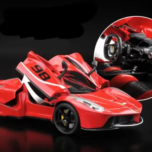 Ferrari LaFerrari FXXK 1:24 Diecast Model 14 S7ed91cae24244764a68403050dcd334dB