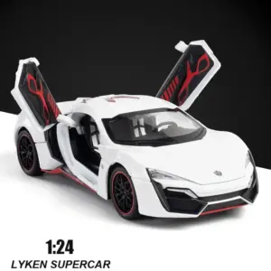 1:24 LYKAN Hypersport Diecast Model Car 18 S7eeff8815f784e5b83ad60c84b4aed20G