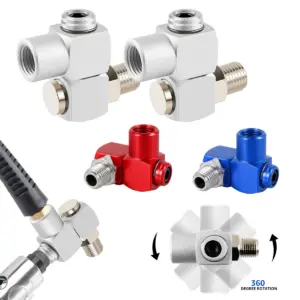 Aluminum Air Tool Swivel Fitting 1/4-inch NPT