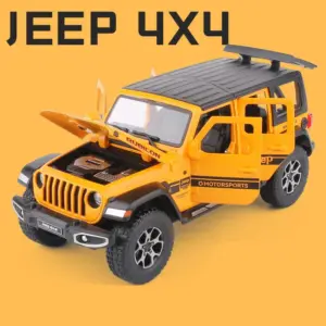 1:22 Jeep Wrangler Rubicon Diecast Model 19 S7f176b6e740448f59225dc0adeb42604Y