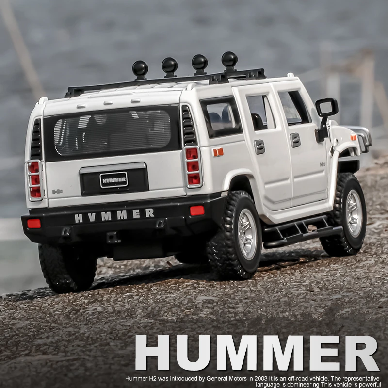 1/24 Scale Hummer H2 Diecast Model 1 1/24 Scale Hummer H2 Diecast Model