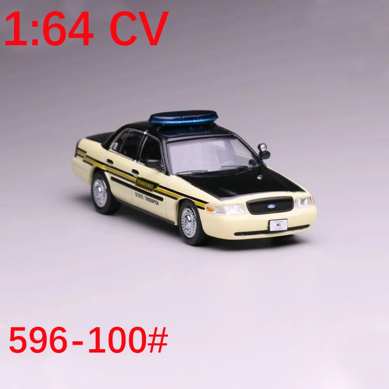 Victoria Crown CV 1:64 Alloy Police Car Model 6 Victoria Crown CV 1:64 Alloy Police Car Model - Image 6