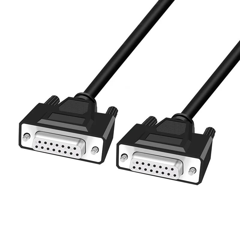 Industrial Shielded DB15 15-Pin Male to Female Cable 9 Industrial Shielded DB15 15-Pin Male to Female Cable - Image 9