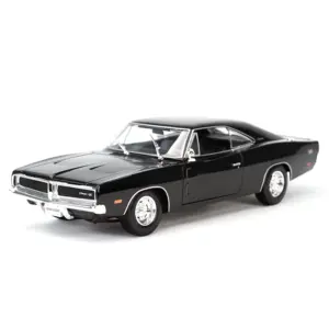 1969 Dodge Charger R/T Die-Cast Model 1:18 Scale 14 S8054bcebfecb47ec90aeb68b46b5b0d8i