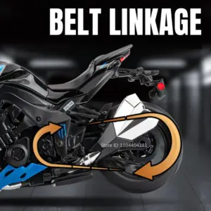 Kawasaki Z1000 1:12 Model Motorcycle Replica 14 S8069c69d1e824b6886b363e36e9594a76