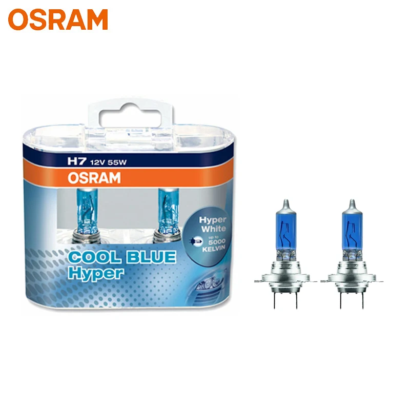 Osram 5300K Halogen Headlight Bulb Set, 12V 55/60W 4 Osram 5300K Halogen Headlight Bulb Set, 12V 55/60W - Image 4