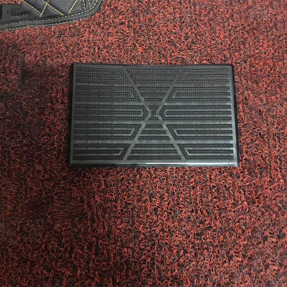 Durable Black PVC Car Floor Pad 23x15cm 5 Durable Black PVC Car Floor Pad 23x15cm - Image 5