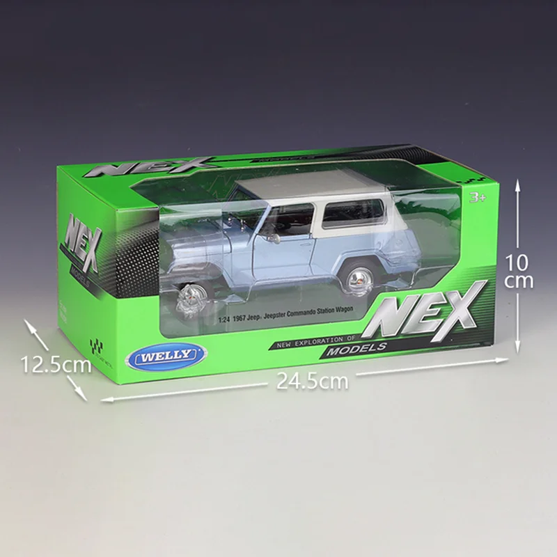 1967 Jeep Commando Model 1/24 Scale Collectible 6 1967 Jeep Commando Model 1/24 Scale Collectible - Image 6