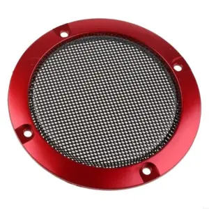 Red 3-Inch Speaker Decorative Circle Set 9 S81a7657c85e144f495dddf1b166a9596h