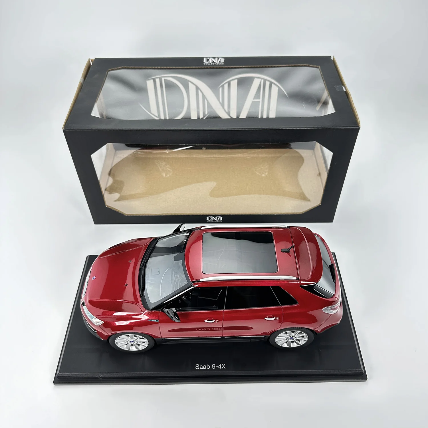 Red Saab 9-4X Resin Model 1:18 Scale by DNA 6 Red Saab 9-4X Resin Model 1:18 Scale by DNA - Image 6