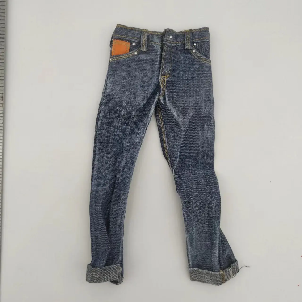 1/6 Scale Blue Jeans for 12-Inch Action Figures 4 1/6 Scale Blue Jeans for 12-Inch Action Figures - Image 4