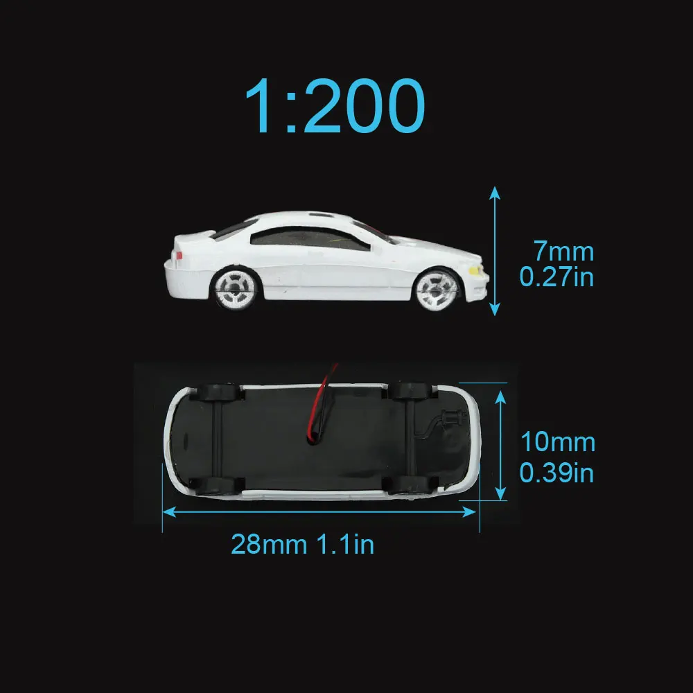 Illuminated Model Cars Set for Layouts 9 Illuminated Model Cars Set for Layouts - Image 9