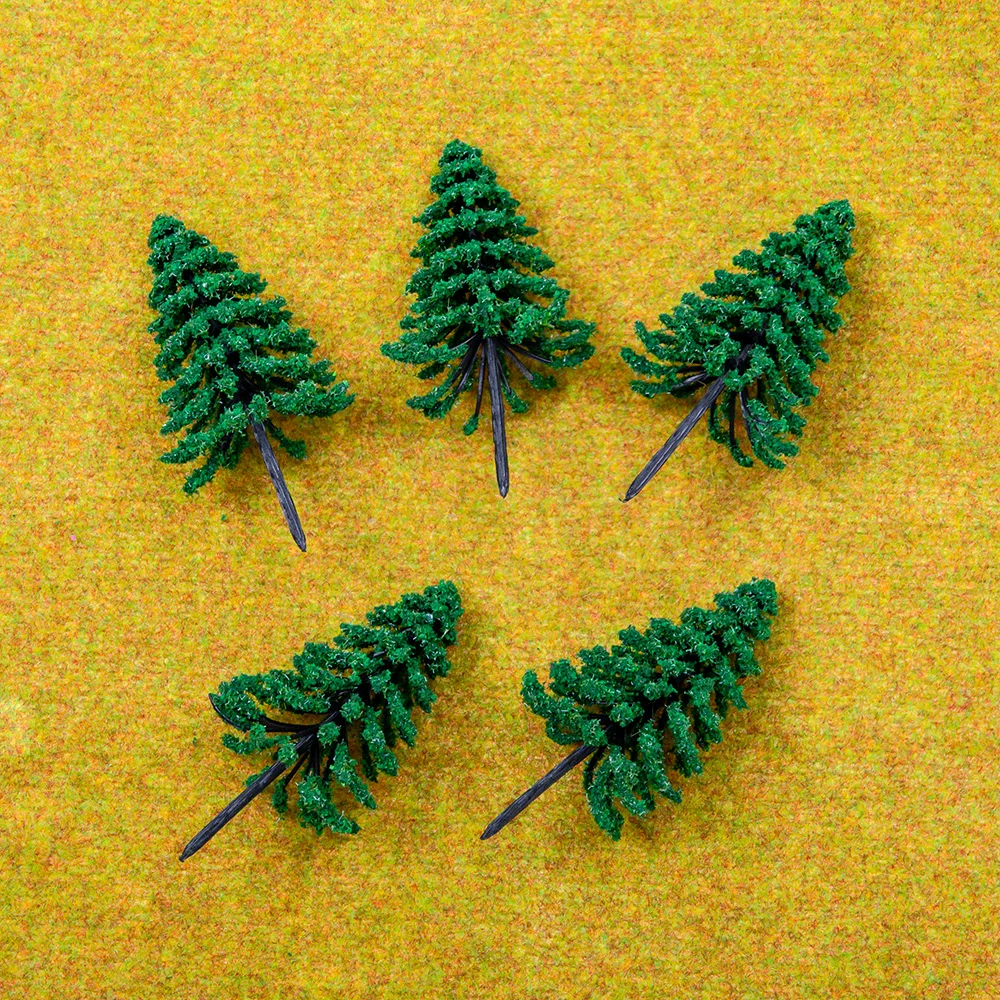 Handcrafted Miniature Pine Tree Set for Dioramas 2 Handcrafted Miniature Pine Tree Set for Dioramas - Image 2
