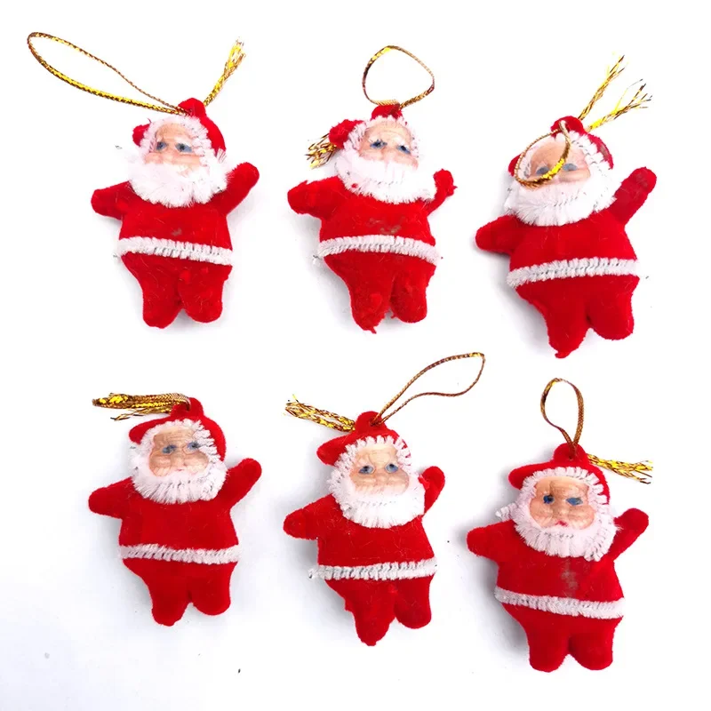 Colorful Santa Ornaments Set for Holiday Decor 8 Colorful Santa Ornaments Set for Holiday Decor - Image 8