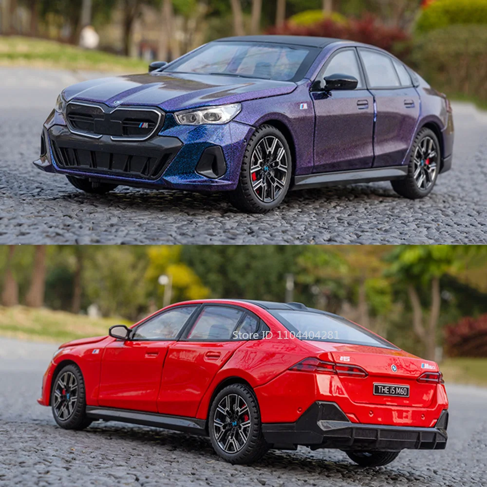 I5M60 Alloy Diecast Car Model in Vibrant Color 6 I5M60 Alloy Diecast Car Model in Vibrant Color - Image 6