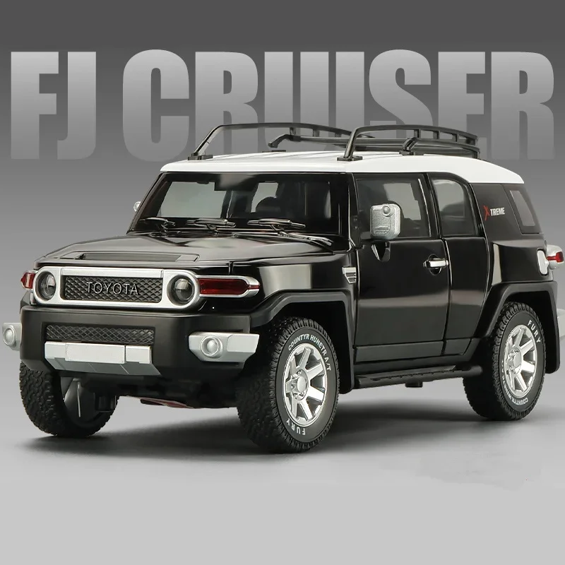 1/24 Toyota FJ Cruiser Diecast Model with Lights 9 1/24 Toyota FJ Cruiser Diecast Model with Lights - Image 9