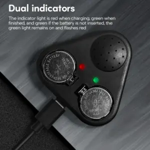 Portable Rechargeable Button Battery Charger for LIR2016-LIR2032 10 S8309b274b3274dceb2020d058b81248eZ