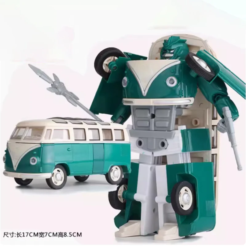 Large Morphing Bus Robot Toy for Collectors 4 Large Morphing Bus Robot Toy for Collectors - Image 4