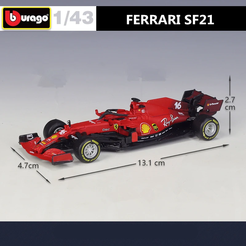 Ferrari SF-24 1:43 Die-Cast Collectible Model 2 Ferrari SF-24 1:43 Die-Cast Collectible Model - Image 2