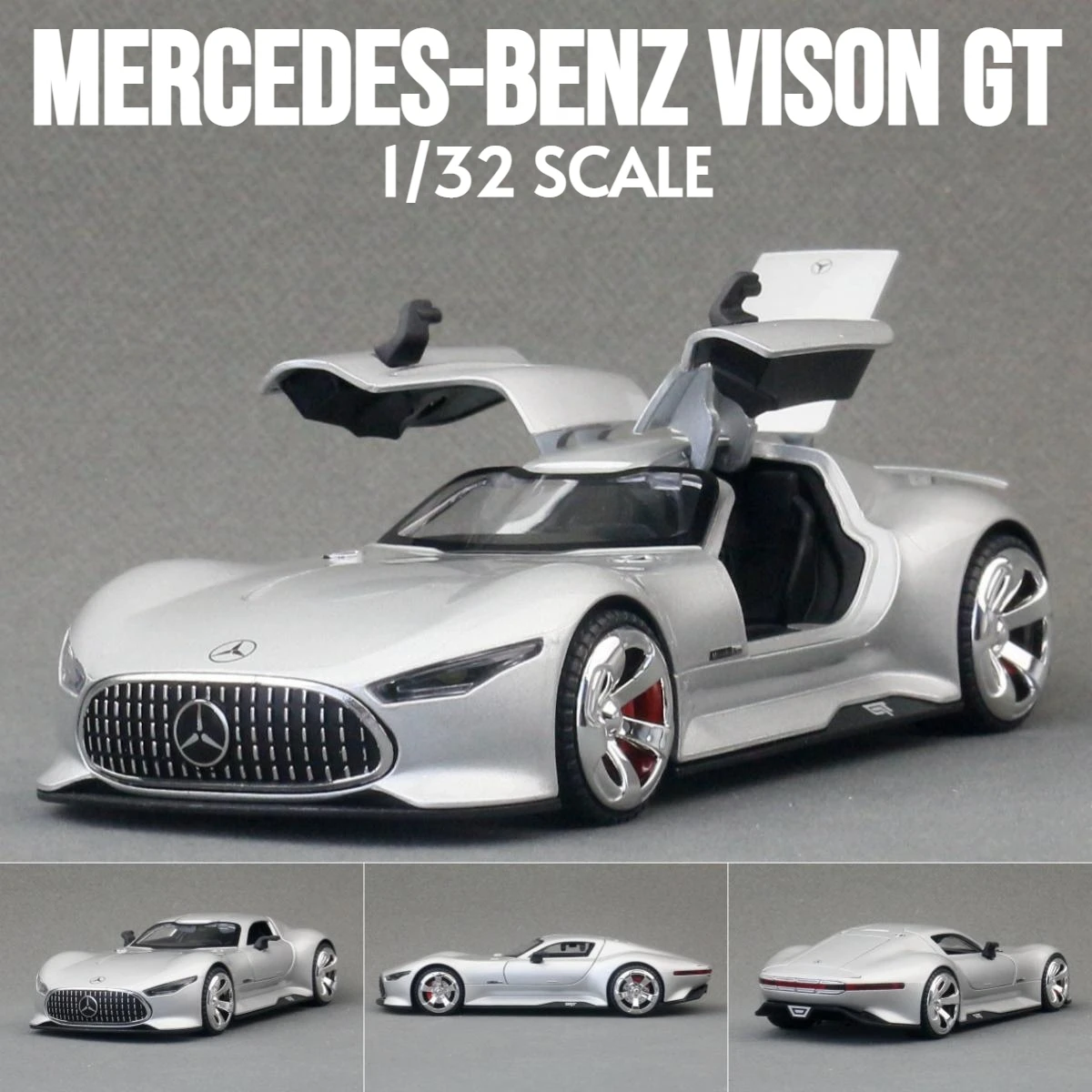 Mercedes-Benz AMG Vision GT 1:32 Diecast Model 7 Mercedes-Benz AMG Vision GT 1:32 Diecast Model - Image 7