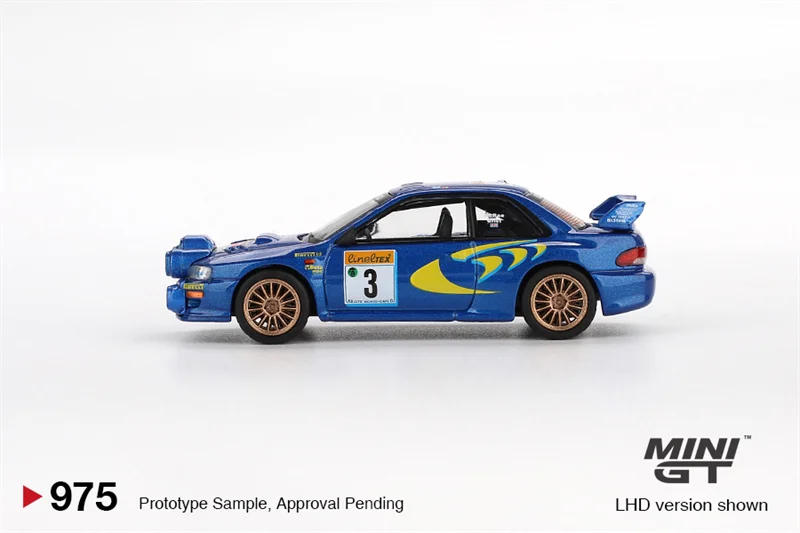 Impreza WRC98 Rally Car Miniature Model 2 Impreza WRC98 Rally Car Miniature Model - Image 2